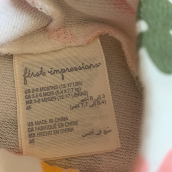 First impressions zip up hoodie - Picture 3 of 5
